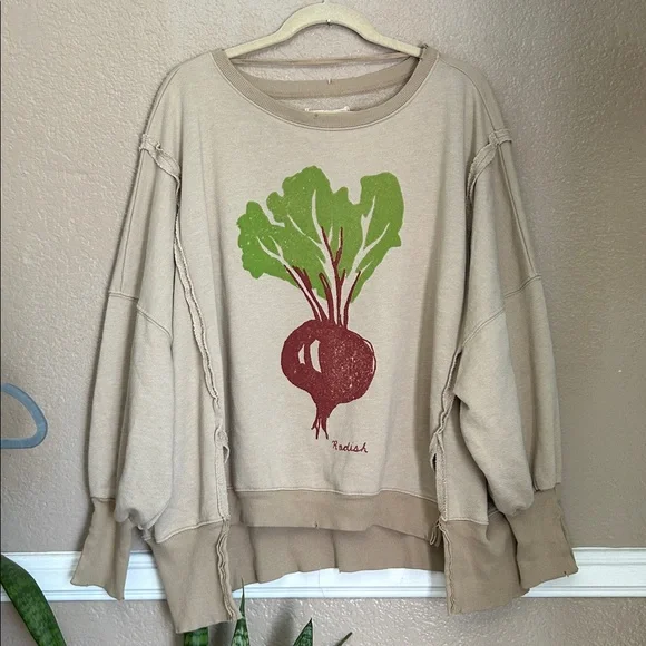 Free People Graphic Camden Pullover - Picture 5 of 9